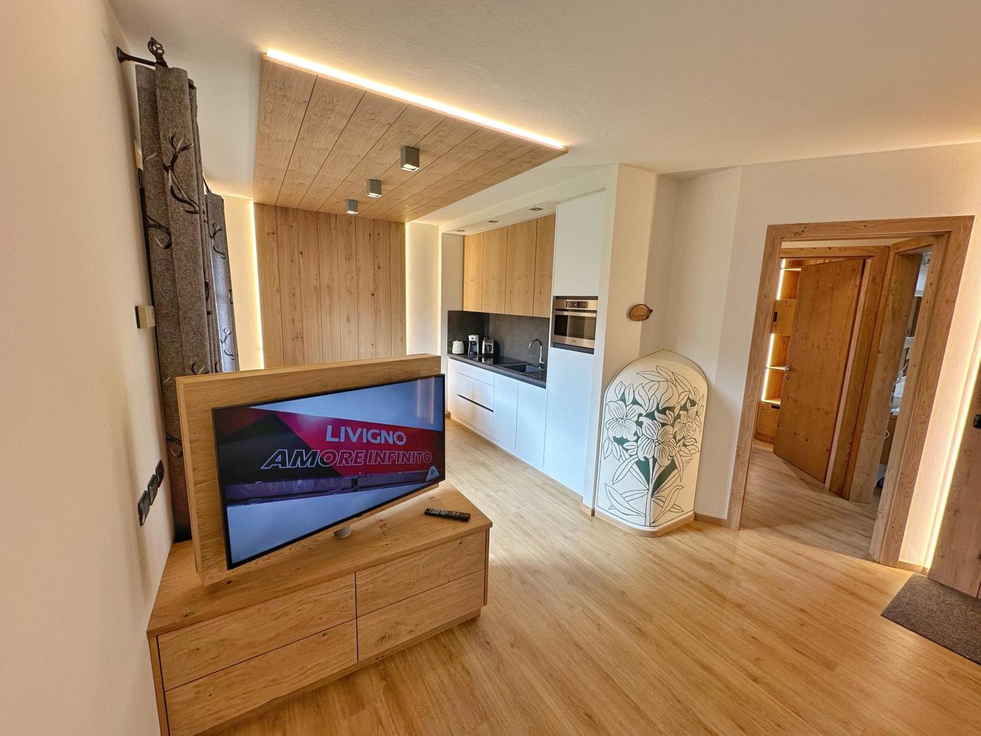 Chalet Monteneve Appartamento Verde Livigno Luaran gambar